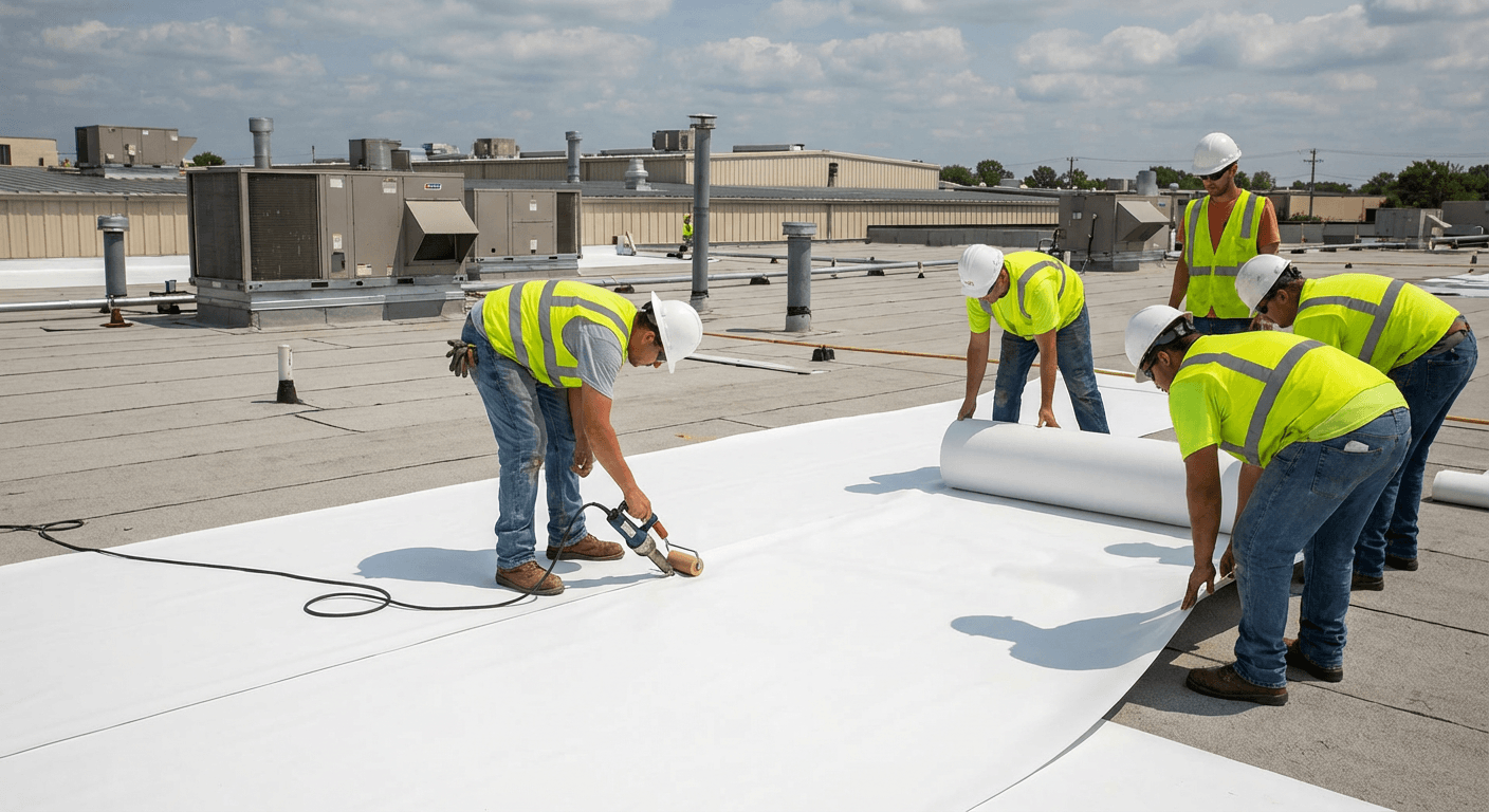 Flat Roofing in NJ: EPDM vs TPO vs Modified Bitumen — What's Best for Your Building?